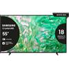 SAMSUNG TV CRYSTAL UHD 4K 55" UE55DU8070UXZT SMART TV WI-FI BLACK 2024, PROCESSORE CRYSTAL 4K, 4K UPSCALING, AIRSLIM DESIGN, O