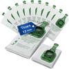 VIOKS Sacchetti per aspirapolvere, 12 pezzi, 5 strati, in micropile di ricambio per Vorwerk Folletto VK 140 VK 150, sacchetti filtranti