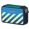 ergobag Maxi Pencil Case - Zaino per bambini Bambini unisex, Truckbär - Blau, one_size -