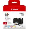 Canon Cartuccia originale Canon 9182B010 Multipack PGI-1500XL (Conf. da 4 pz.) NERO+COLORE