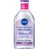 NIVEA (BEIERSDORF SpA) Nivea Micellair 5in1 Acqua Micellare Delicata 400 ml, Detergente viso e occhi struccante lenitivo
