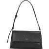 Calvin Klein Donna Borsa a Spalla Daily Shoulder Bag con Tracolla Regolabile, Nero (Ck Black), Taglia Unica