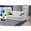 Divano letto "Hypnos" Bianco 140x190 - Piazza e mezza