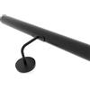 Inoxlm S.r.l. Corrimano tondo Ø 33,7 mm in acciaio verniciato Nero