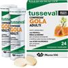 MARCO VITI FARMACEUTICI SpA TUSSEVAL Gola Adulti 24 Compresse
