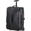 Samsonite Paradiver Light - Duffle con rulli 55/20 rigorosa, 55 cm, 48.5 L, Nero (Black)