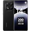 Xiaomi Redmi Note 14 Pro, Smartphone 5G, 6,67 pollici, 8 GB RAM, 256 GB, Dual SIM, Nero