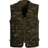 HZQIFEI Uomo Gilet da Pesca Multitasche Giubbino da Lavoro Smanicato Traspirante Outdoor Vest JRC Safari Giacche Gilet MJ13 (Camo, 6XL)