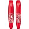 Rimmel London Mascara ScandalEyes Volume on Demand, Mascara Volume Modulabile, Nero (Confezione da 2)