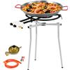 Set Paellera con padella, cavaletto e bruciatore