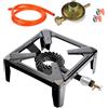 Set Fornello a Gas con bruciatore - Diametro 170 mm