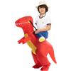 IRETG Costume da Dinosauro Gonfiabile per Bambini 120-150cm Divertente Costume da Dinosauro Gonfiabile da Equitazione T-Rex