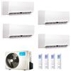 Midea Climatizzatore Midea Quadri Split Xtreme Pro Green 9000+9000+9000+12000 M40E-28HFN8-Q R-32 9+9+9+12