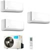 Midea Climatizzatore Midea Trial Split BreezeleSS E 9000+9000+12000 M30-27FN8-Q R-32 9+9+12
