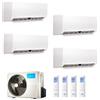 Midea Climatizzatore Midea Quadri Split Xtreme Pro 9000+9000+9000+12000 M40E-28HFN8-Q R-32 9+9+9+12