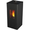 Kalor Stufa a Pellet ad Aria Kalor Forgya 8 9kW 215m3 Nero - FORGYA8-KKA