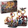 LEGO | Marvel Avengers: Endgame la Battaglia Finale, Giocattolo con Figura di Thanos, Mech di Ant-Man e 9 Minifigure tra cui Capitan America, Iron Man e Doctor Strange - Regalo per Bambini 76323
