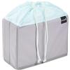 keeeper nea Cassetta per Frutta e Verdura Pieghevole, 9 l, Con Borsa con Coulisse, Adatta alla Cassetta Pieghevole lea, 29,5 x 13 x 22,5 cm, Acquamarina