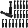 Bwintech 20 pezzi 10mm tubo OD spingere per collegare pneumatico PBT resina Plug Fitting (PP10)