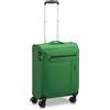 RONCATO LITE SOFT Trolley Cabina 55x40x20 cm| Valigia Bagaglio a Mano Ultra Leggera con 4 Ruote, Chiusura TSA - Verde Brillante