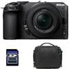 Nikon Kit fotografico personalizzato creato utilizzando NIKON Z30 + Z 16-50 + Sac + Carte SD 8 Go