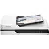 Epson WorkForce DS-1630 Scanner Piano Compatto con software Power PDF incluso che permette di creare, convertire e modificare file PDF, Alimentatore Automatico di Documenti 50 Pagine, USB 3.0