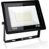 Eleganted 100W Faretto LED da Esterno, Faretti a Led, 6500K Potenti Luci a LED per Esterni, Impermeabile IP66 Faretti Lampada, per Terrazza, Giardino, Patio, Parco, Garage