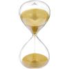 SuLiao Clessidra dorata, 20 minuti, grande, clessidra 20 minuti, clessidra per bambini, aula, casa, scrivania, decorazione per ufficio