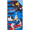 SONIC THE HEDGEHOG Asciugamani Bambini Ragazzi Asciugamano Bagno Cotone Assorbente Telo Doccia Grande Teli Mare Asciugatura Rapida 140x70cm (Multicolori, 70x140cm)