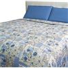 Home Tresor Trapuntino Copriletto, Quilt Letto Primaverile-Estivo, Trapunta Anallergica Autunnale Mezza Stagione 100 gr/mq Antiacaro e Traspirante (Dis. 5, Matrimoniale)