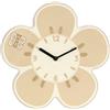 THUN, Orologio da Appendere con Fiore in Ceramica Decorata a Mano, Linea Iconic Elegance, Idea Regalo per la Casa, Ø 26 cm