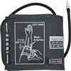 Knocery Misuratore da Braccio Pressione Sanguigna Extra Large 22-52 cm, Bracciale Large per Misuratore di Pressione Arteriosa, Compatibile con la Maggior Parte dei Modelli, Solo Polsino