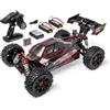Carson 500409080 1:8 Virus 4.2 XL 100% RTR nero/rosso - Auto RC, auto telecomandata, velocità fino a 80 km/h, modello 100% RTR, telecomando incluso