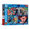 Trefl - Puzzle 4in1: Superman, Il coraggio di Superman - 4 x 250 Pezzi - Confezione da Quattro Puzzle per Adolescenti