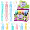 Seasboes Bolle di Sapone per Bambini, Set di 48 bacchette per bolle di sapone, Bolle di Sapone Matrimonio, Giochi da Esterno per Bambini Festa Di Compleanno, Bolle di Sapone per San Valentino