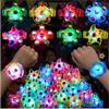 Mikulala 24 Braccialetti LED Luminosi per Bambini, Riempitivi Borse Festa, Giochi Anti-Stress, Si Accendono al Buio, Bomboniere Compleanno