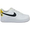 Nike Unisex Air Force 1 07 LV8 2 Pelle White Black Dark Sulfur Formatori 42 EU