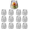 APS 82330 - Set di 12 bicchieri da gourmet, Ø 6,5 cm, altezza: 7 cm, 120 ml, vetro (senza coperchio)