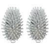 OXO DevaCurl OXO - Set di 2 ricariche in Acciaio Inox 18/8, Colore: Bianco, 2 Pezzi (Confezione da 1)