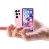 BLKE Max Smartphone mini con schermo HD da 4,0 pollici, telefono mini sbloccato, fotocamera 5MP, riconoscimento facciale, doppia SIM, GPRS, scheda TF, 2000 mAh, corpo ultrasottile per telefono per bambini Rosa