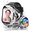 Kesasohe 4G Smartwatch Bambini, Orologio Smartwatch Bambini con GPS HD Videochiamate Chiamate, Orologio GPS Bambini Telefono IP68 Impermeabile Allarme Cronometro Sveglia Giochi Modalità Classe Ragazzo Ragazza