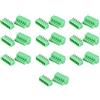BORDSTRACT Montare il connettore della morsettiera a vite, kit morsettiera a vite 10 coppie 6 pin passo 3,81 mm
