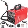 Quorium Saldatrice a Filo Continuo, 3 in 1 MIG MMA LIFT TIG Saldatore 20-250A, 220V Sinergia Elettrodo Saldatrice portatile con torcia e Filo 0,8mm per principianti e saldatori professionisti