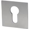 Alpertec rosetta coppia edelstahlfarbig piatto per casa porte di ingresso PZ maniglia porta maniglia porta guarnizioni, 32458125 K1