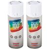 AREXONS Smalto 100% Acrilico Spray Bianco Opaco 400 ml, Vernice Universale, Resine di Alta Qualità, Essiccazione Rapida, Bomboletta Spray, Uso Facile, Senza Ammoniaca
