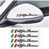 DADYM Stemma per auto 3D per Alfa Romeo 4C 147 156 166 159 Giulietta Giulia Spider GT Stelvio,Emblema Adesivo Con Logo Accessori Cofano Anteriore Posteriore Emblema Logo Bagagliaio Decorazione fai da te