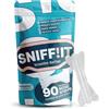 Zippit Sniffit Strisce Nasali Trasparenti Anti-Russamento - 90 Pezzi. Per una Respirazione più Facile nel Sonno & Sport - Cerotti Nasali per Dormire Meglio & Respirare Facilmente.