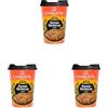 Ajinomoto, Oyakata Soba Cup Noodles Korean BBQ, Noodles Istantanei al Gusto Barbecue, Pronti in 3-4 Minuti, Condimento a Base di Salsa di Soia e Spezie Asiatiche, Snack o Pranzo Veloce, 93 g
