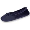 Isotoner Pantofole Ballerine da donna ultra comode, facili da indossare, Marina, 37/38 EU