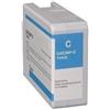 EPSON Cartuccia ciano compatibile con Epson C13T44C240(SJIC36P) ciano 80 ml
